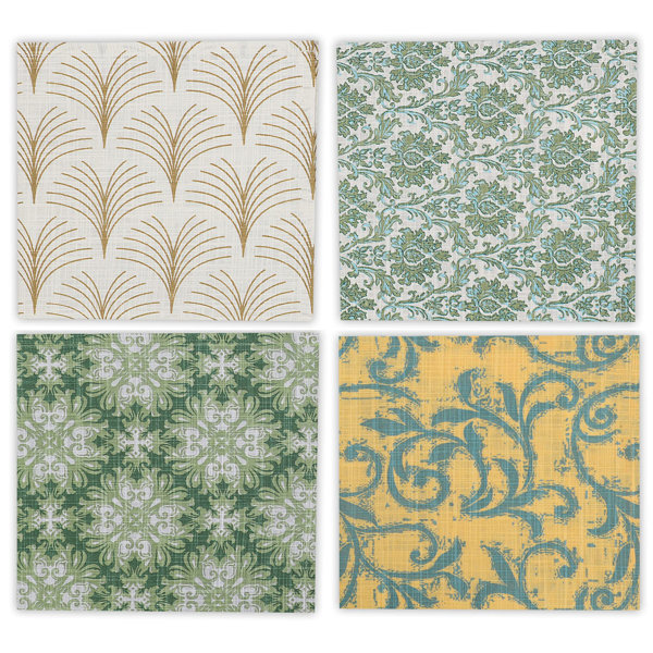 Ruvanti Lot De 12 Serviettes De Table En Coton Mélangé Lavables